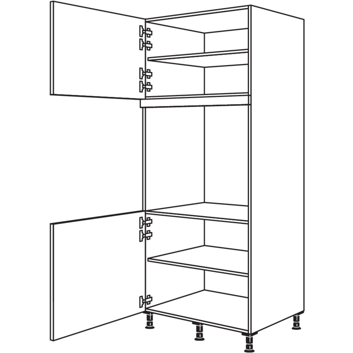 Nobilia Geraete-Umbau Backofen GDAO76-2 35600