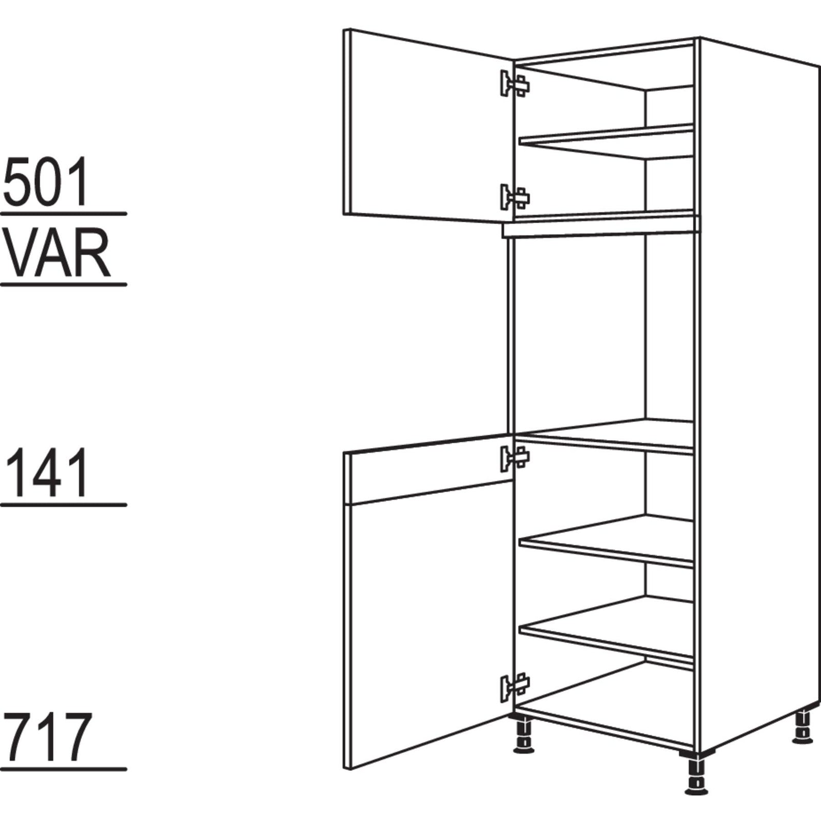 Nobilia Geraete-Umbau Backofen GDO-1 23428