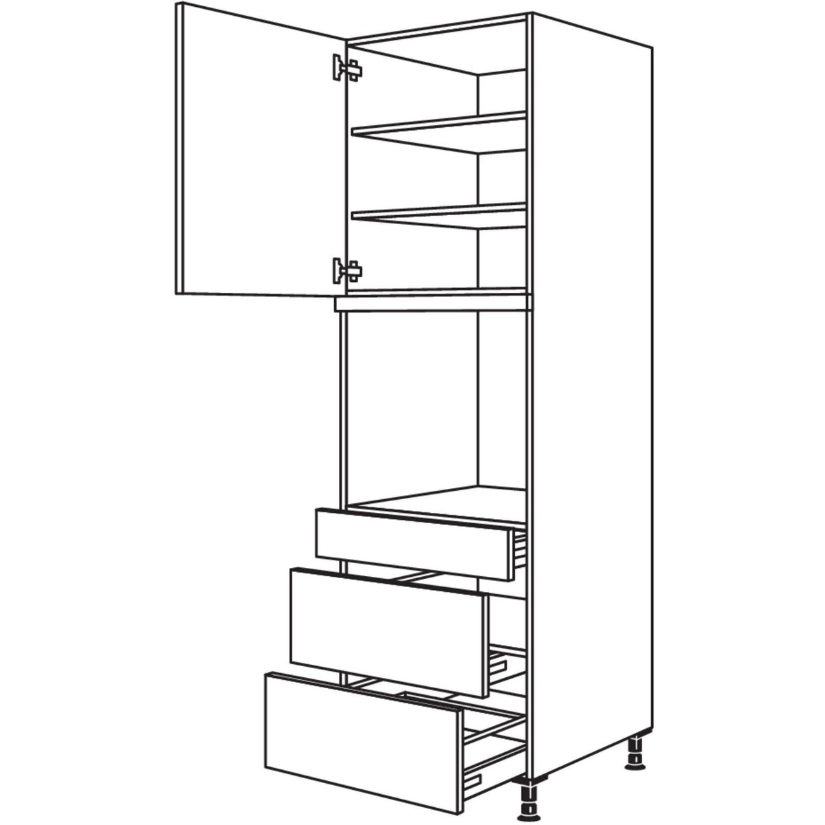 Nobilia Geraete-Umbau Backofen GOS2A-3 43461