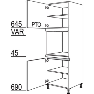 nobilia Geraete-Umbau Backofen LGO-2 35540