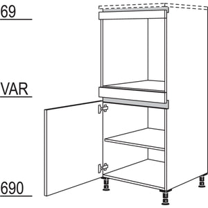 Nobilia Geraete-Umbau Backofen NGO 42401