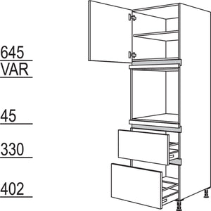 Nobilia Geräte-Umbau Backofen NGO2A-2X 43321