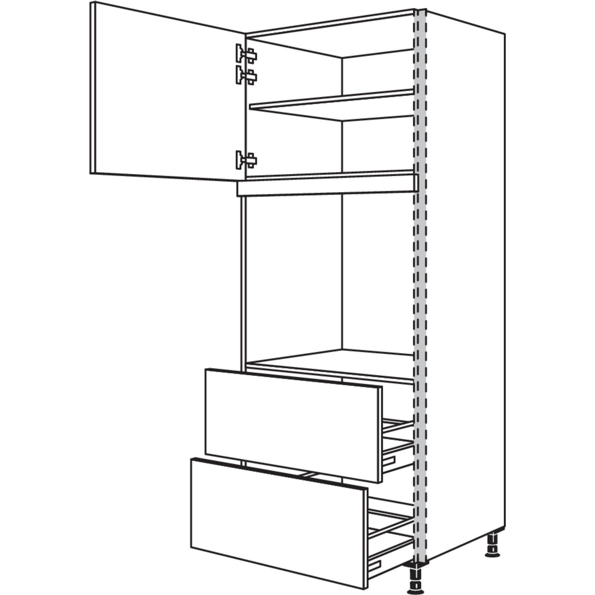 Nobilia Geraete-Umbau Backofen NGSDAO2A76-3 53698