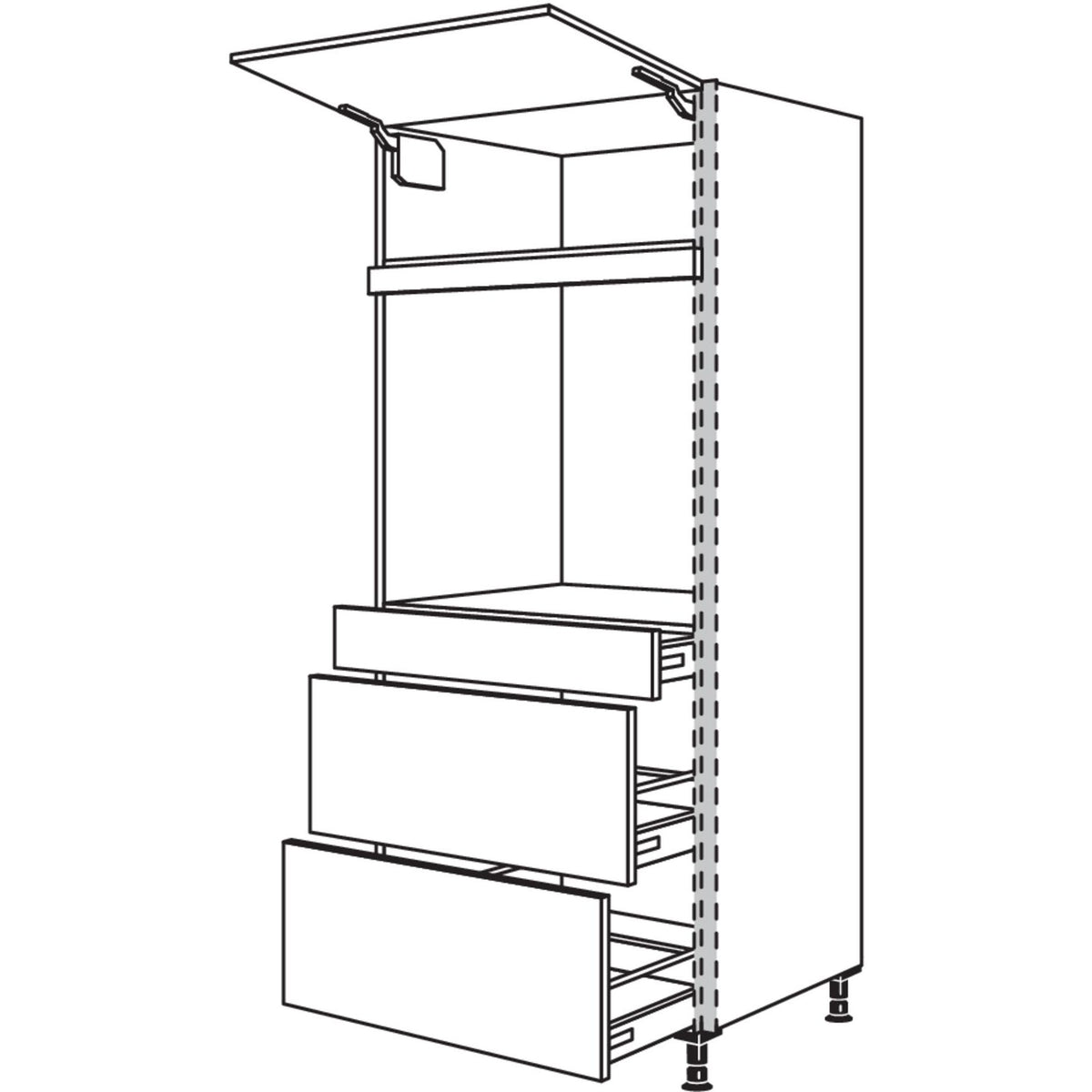 Nobilia Geraete-Umbau Backofen NGSDAOS2A76-1 24697