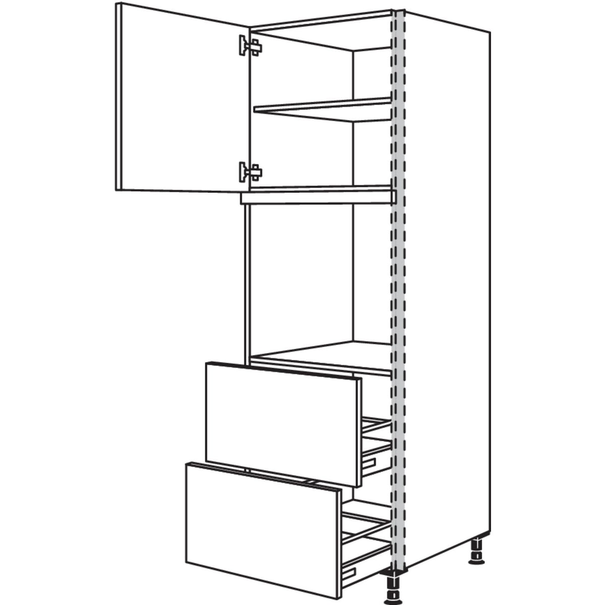 Nobilia Geraete-Umbau Backofen NGSO2A-1 23585