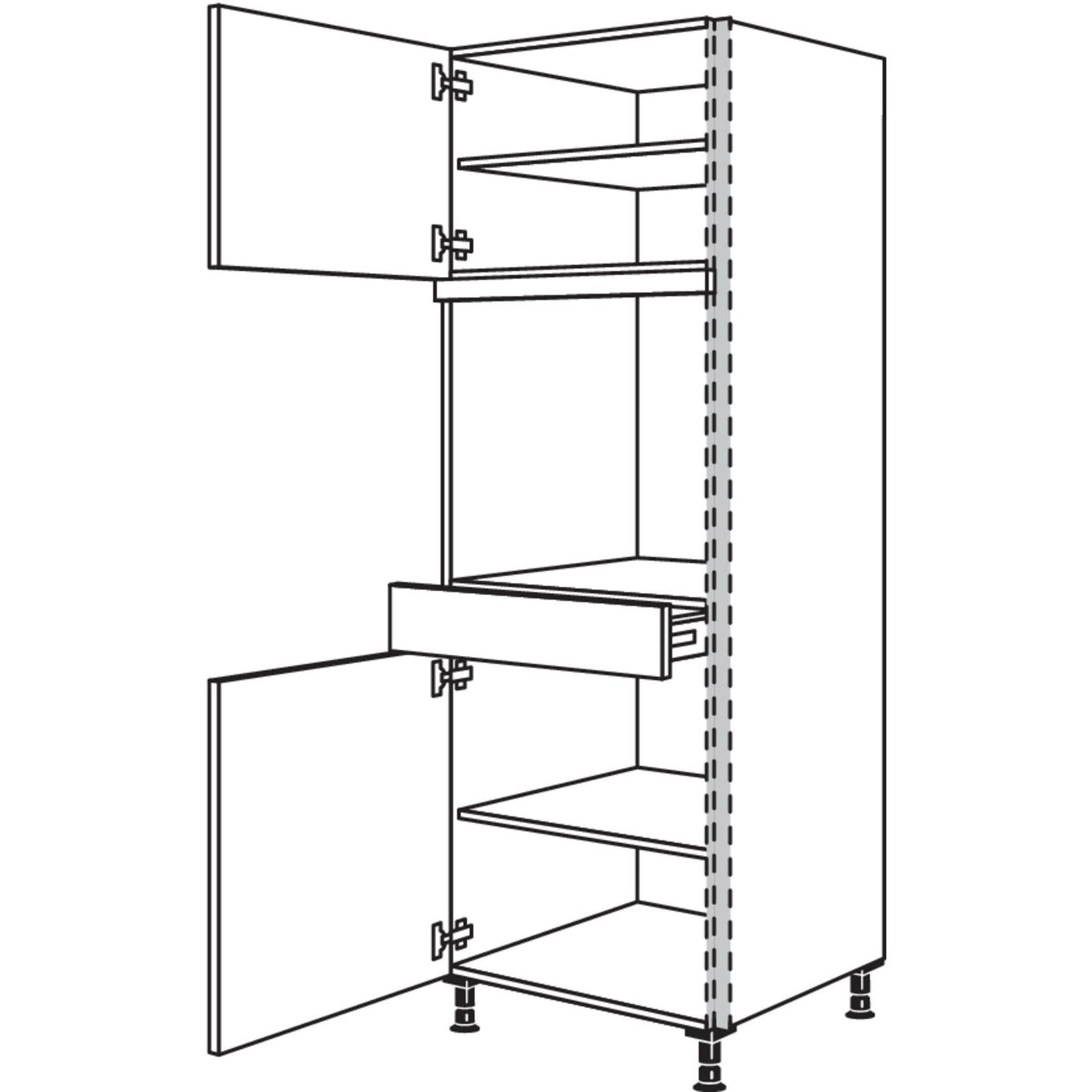 nobilia Conversión de aparato horno NGSOS-1 60 cm