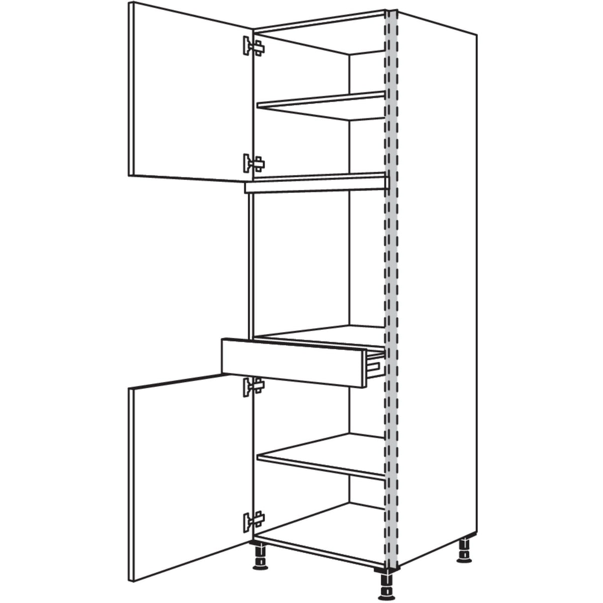 Nobilia Geraete-Umbau Backofen NGSOS-3 53570