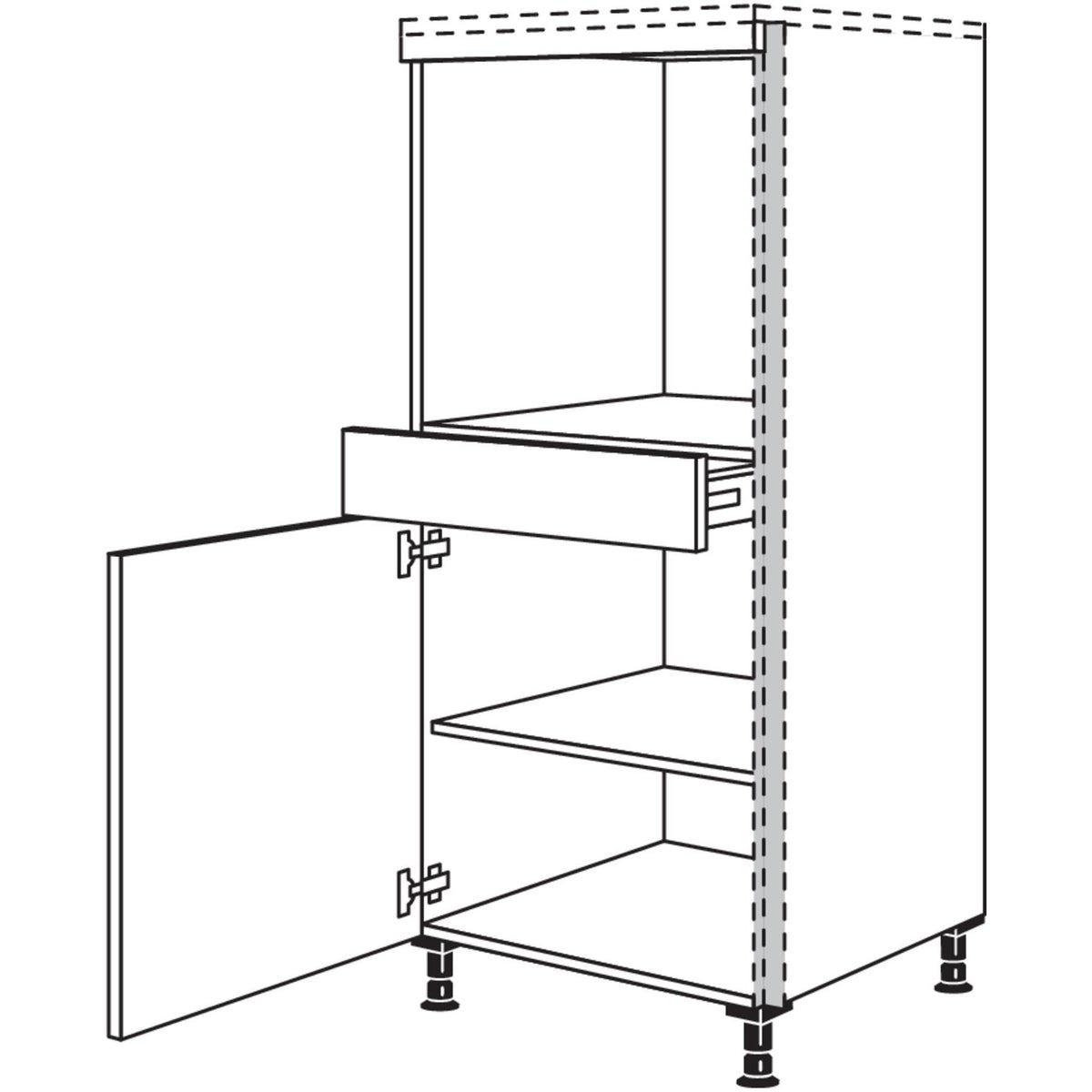 Nobilia Geraete-Umbau Backofen NGSOS 56410
