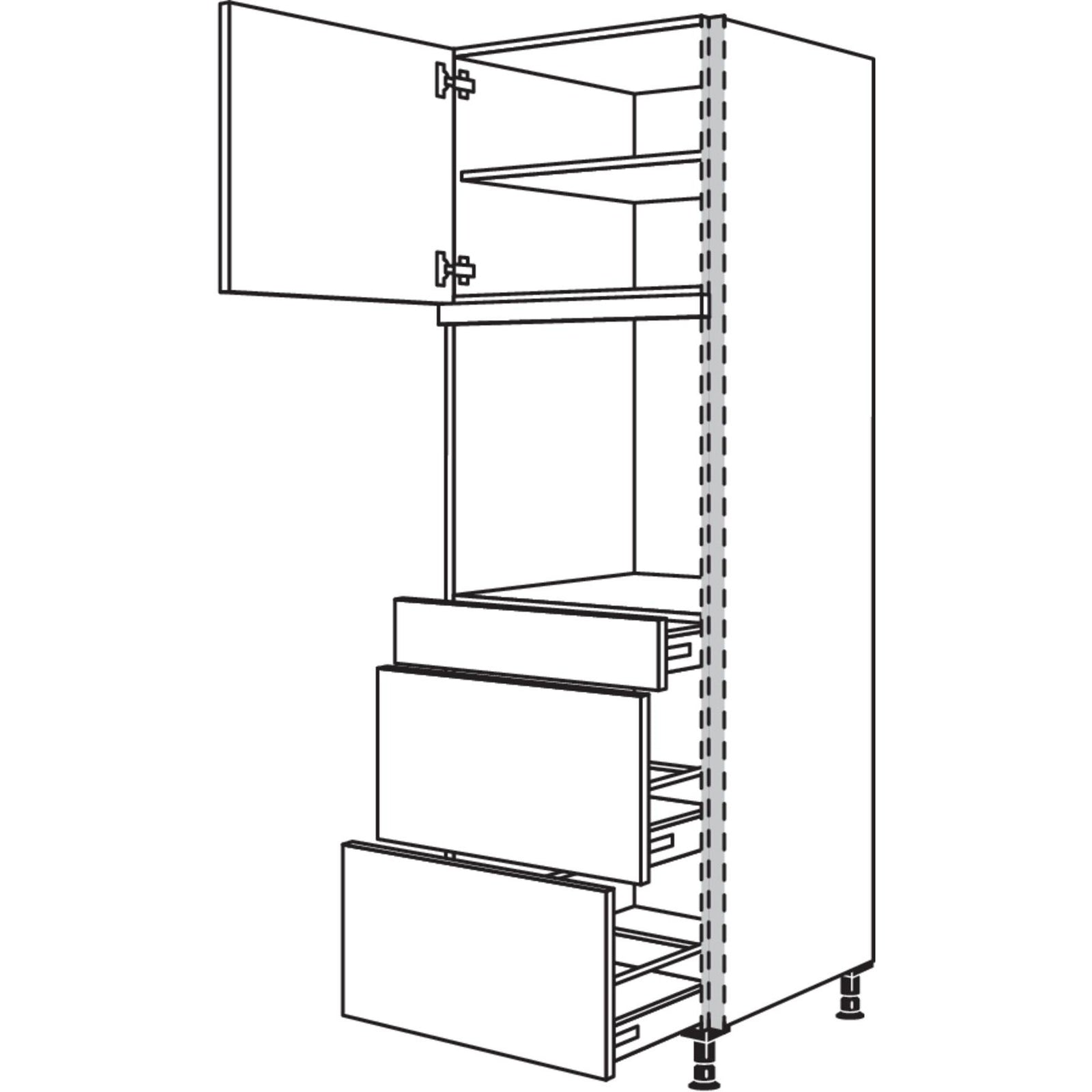 nobilia Conversión de electrodomésticos Horno NGSOS2A-2 60 cm