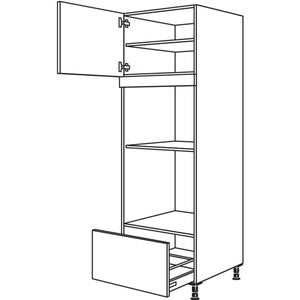 Nobilia Geraete-Umbau Backofen und Dampfgarer - Kompaktgeraet GDDKOA-1 25501