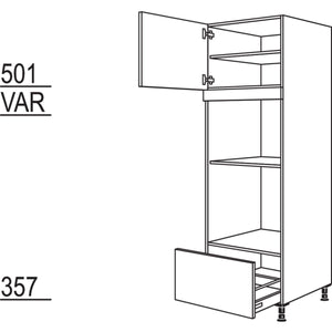 Nobilia Geraete-Umbau Backofen und Dampfgarer - Kompaktgeraet GDDKOA-1 25501