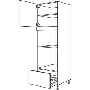 Nobilia Geraete-Umbau Backofen und Dampfgarer - Kompaktgeraet GDDKOA-3 43501