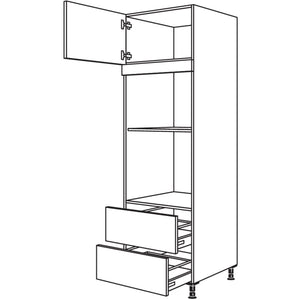 Nobilia Geraete-Umbau Backofen und Dampfgarer - Kompaktgeraet GDKO2A-3 43509