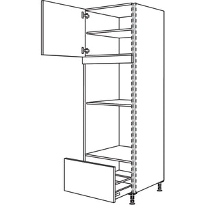 Nobilia Geraete-Umbau Backofen und Dampfgarer - Kompaktgeraet NGSDKOA-2 36590