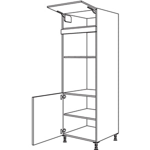 Nobilia Geraete-Umbau Backofen und Mikrowelle GDMO-2 35534