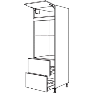 Nobilia Geraete-Umbau Backofen und Mikrowelle GDMO2A-2 36502