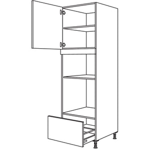 Nobilia Geraete-Umbau Backofen und Mikrowelle GMOA-3 43500