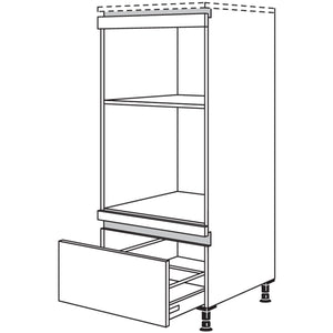 Nobilia Geraete-Umbau Backofen und Mikrowelle NGMOA 41360