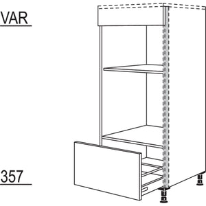 Nobilia Geraete-Umbau Backofen und Mikrowelle NGSMOA 56447