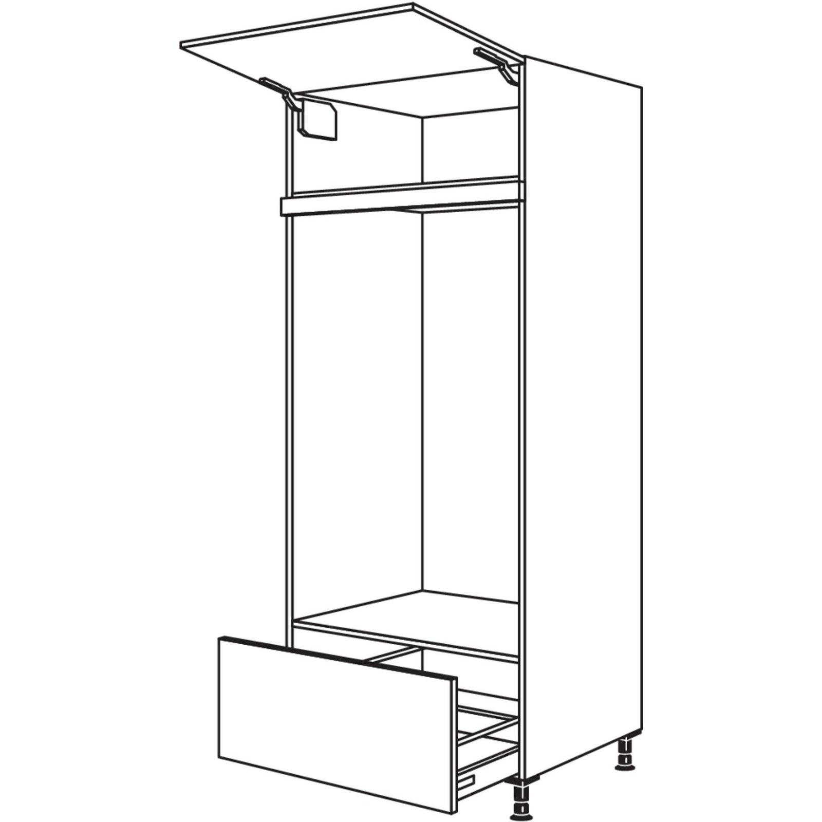 nobilia Conversión de aparato Horno doble GDAODA76-2 76,2 cm
