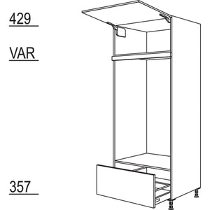 Nobilia Geräte-Umbau Doppel-Backofen GDAODA76-3 43611