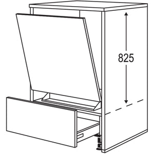 Nobilia Geraete-Umbau Geschirrspueler in 450 - 600 mm Breite mit Wangen- 25 mm stark GGSW2550 25530