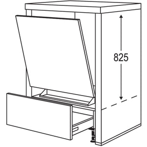 Nobilia Geraete-Umbau Geschirrspueler in 450 - 600 mm Breite mit Wangen- 50 mm stark GGSW5055 50530