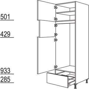 Nobilia Geräte-Umbau Kühl- Gefrierautomat G123GA-3 44664