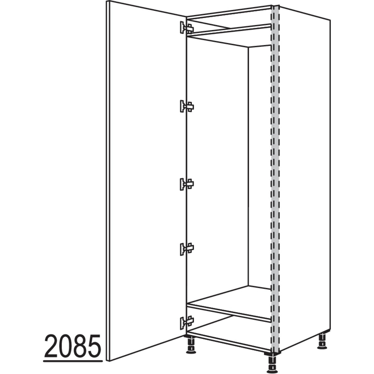 nobilia Geraete-Umbau Kuehl- oder Gefrierautomat NGSF178-2 31960