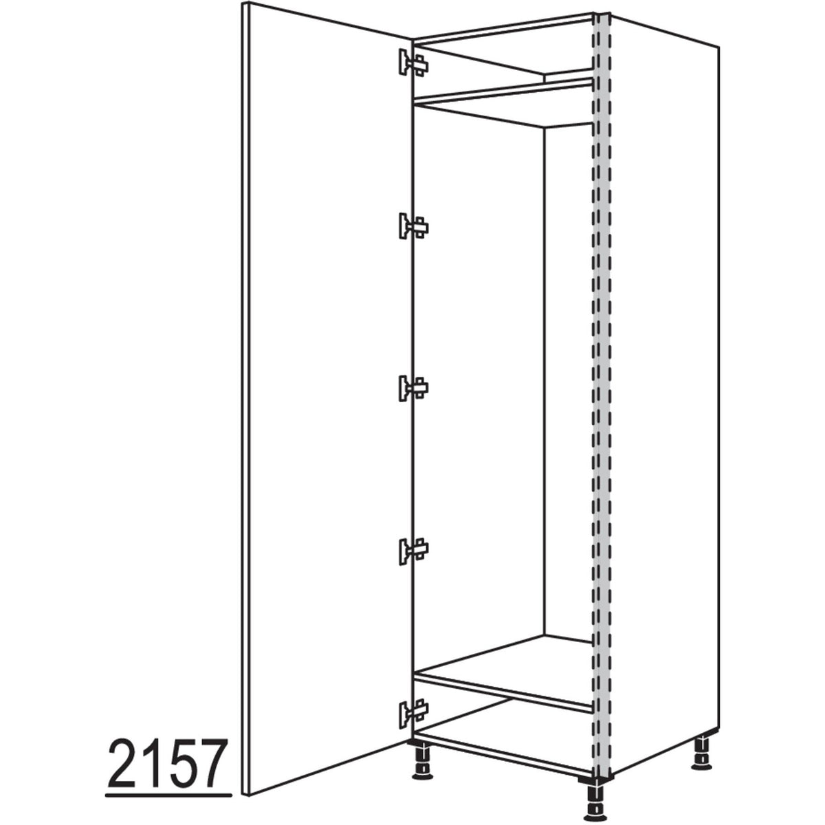 nobilia Geraete-Umbau Kuehl- oder Gefrierautomat NGSF178-3 53960