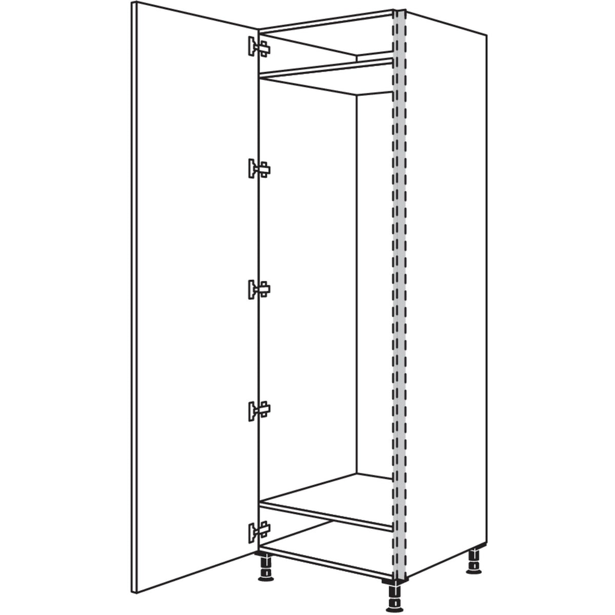 nobilia Geraete-Umbau Kuehl- oder Gefrierautomat NGSF178-3 53960