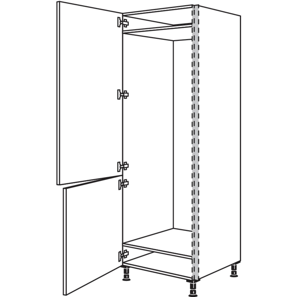 Nobilia Geraete-Umbau Kuehl- und Gefrierautomat NGS194-1 22965