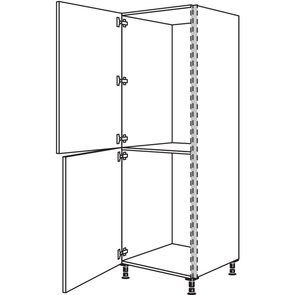 Nobilia Geraete-Umbau Kuehl- und Gefrierautomat NGS88-88-1 22944
