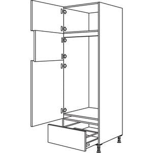 Nobilia Geraete-Umbau Kuehl-Gefrierautomat G123GA-2 34664