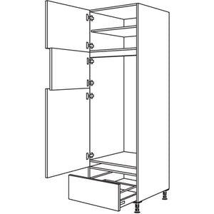 Nobilia Geraete-Umbau Kuehl-Gefrierautomat G123GA-3 44664