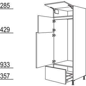 Nobilia Geraete-Umbau Kuehl-Gefrierautomat GD123GA-1 24665