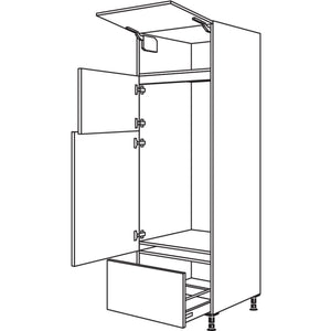 Nobilia Geraete-Umbau Kuehl-Gefrierautomat GD123GA-2 34665