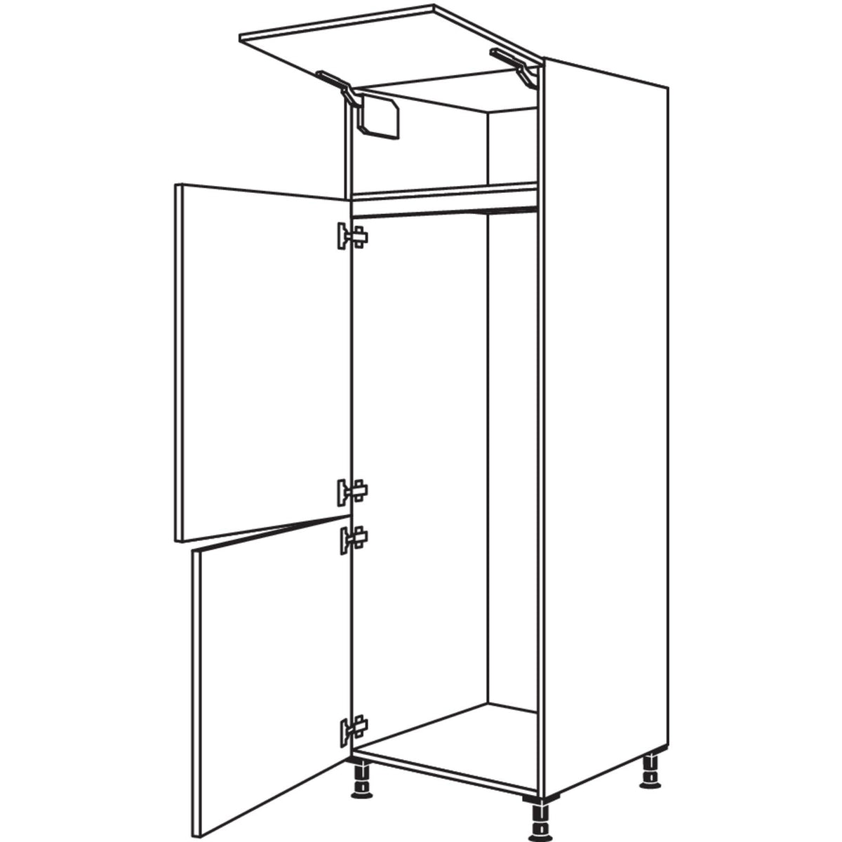 Nobilia Geraete-Umbau Kuehl-Gefrierautomat GD145-1 22669