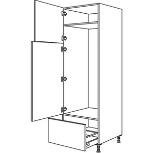 Nobilia Geraete-Umbau Kuehl-Gefrierautomat GD145A-2 35671