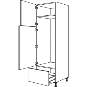 Nobilia Geraete-Umbau Kuehl-Gefrierautomat GD145A-3 44671