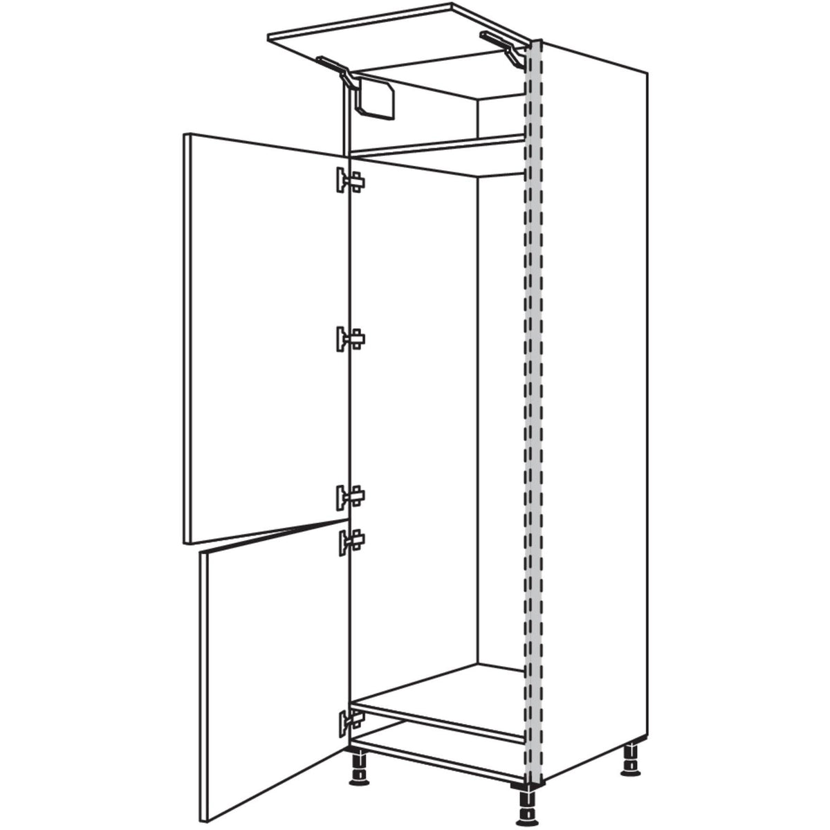 Nobilia Geraete-Umbau Kuehl-Gefrierautomat NGS178-3 53963