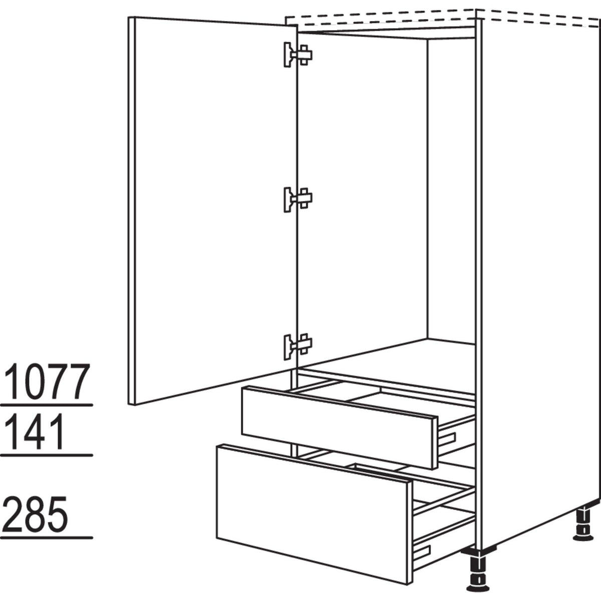 Nobilia Geraete-Umbau Kuehlautomat G103SA 22758