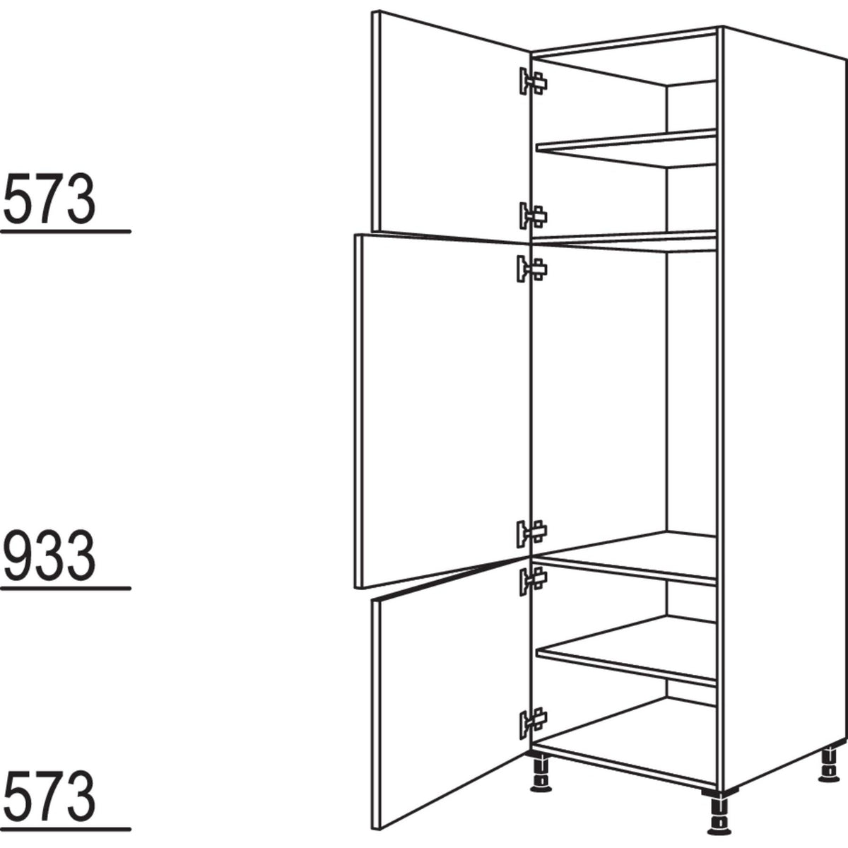 Nobilia Geraete-Umbau Kuehlautomat G88-2 37620