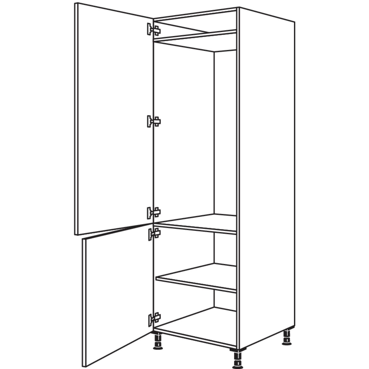 Nobilia Geraete-Umbau Kuehlautomat GD123-2 34651