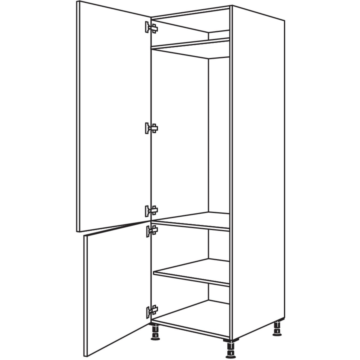 Nobilia Geraete-Umbau Kuehlautomat GD123-3 44651