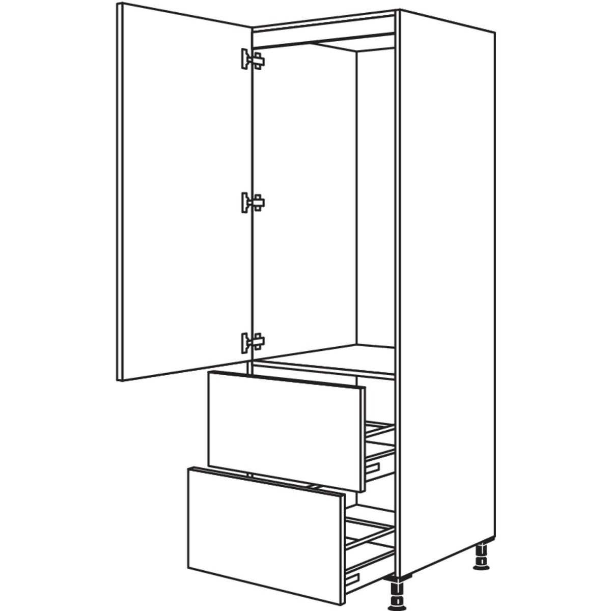 Nobilia Geraete-Umbau Kuehlautomat GD1232A-1 22653