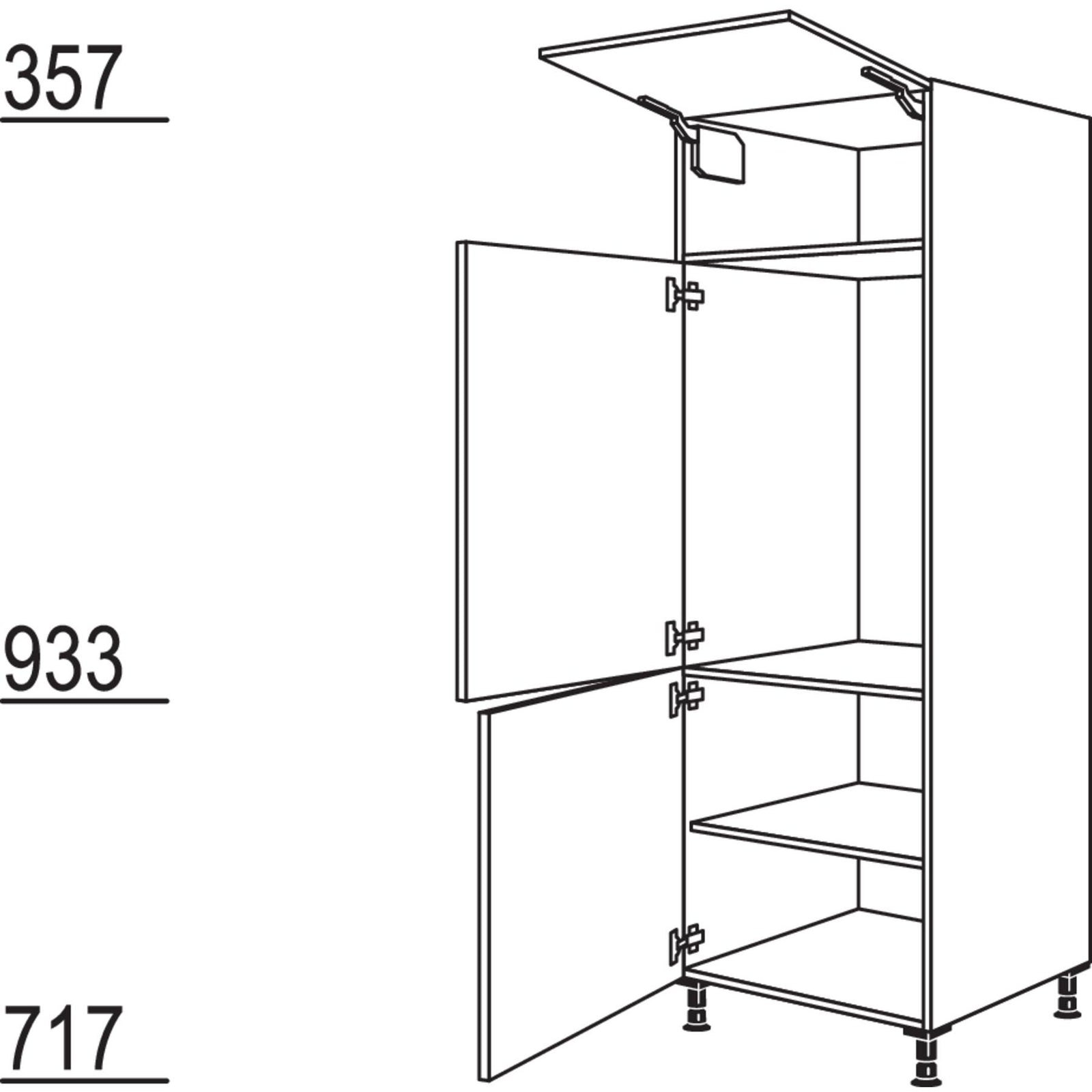 Nobilia Geraete-Umbau Kuehlautomat GD88-1 24622