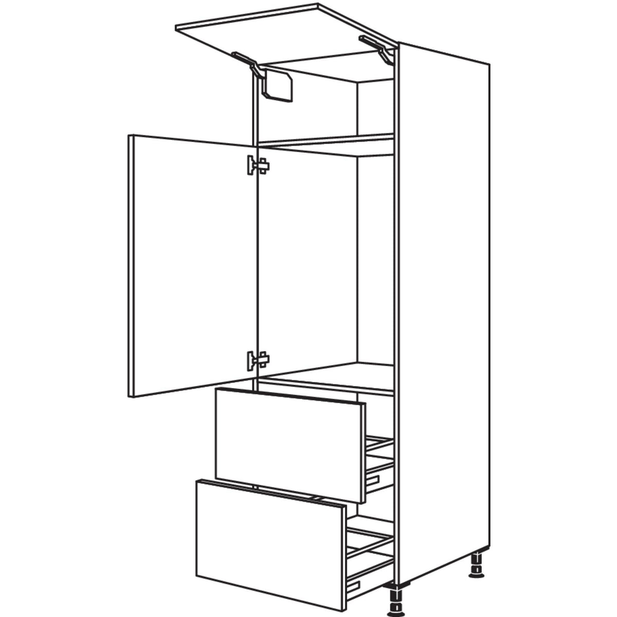 Nobilia Geraete-Umbau Kuehlautomat GD882A-1 24627