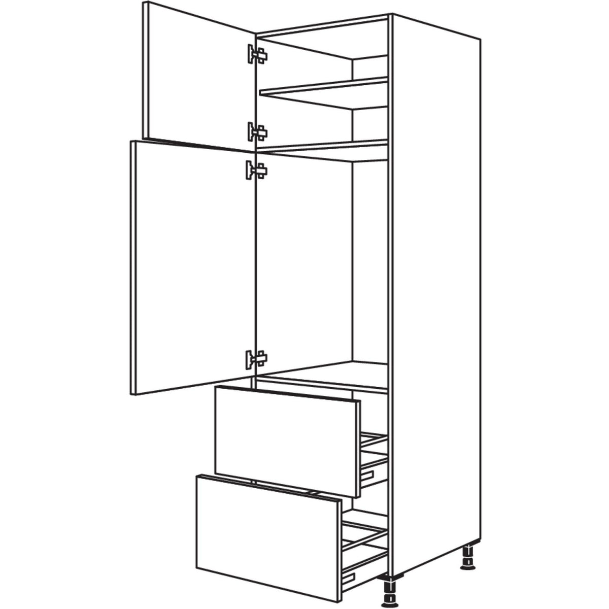Nobilia Geraete-Umbau Kuehlautomat GD882A-3 44627