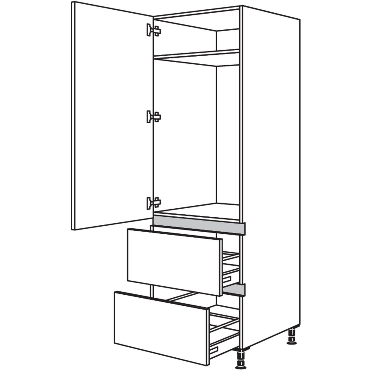 Nobilia Geraete-Umbau Kuehlautomat NG1032A-1 24685